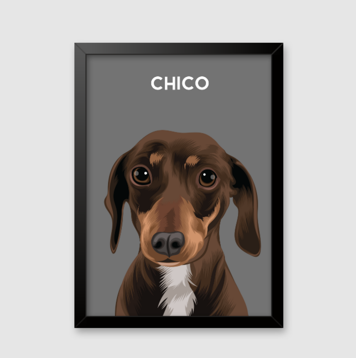 Quadro Personalizado Pintura Pet