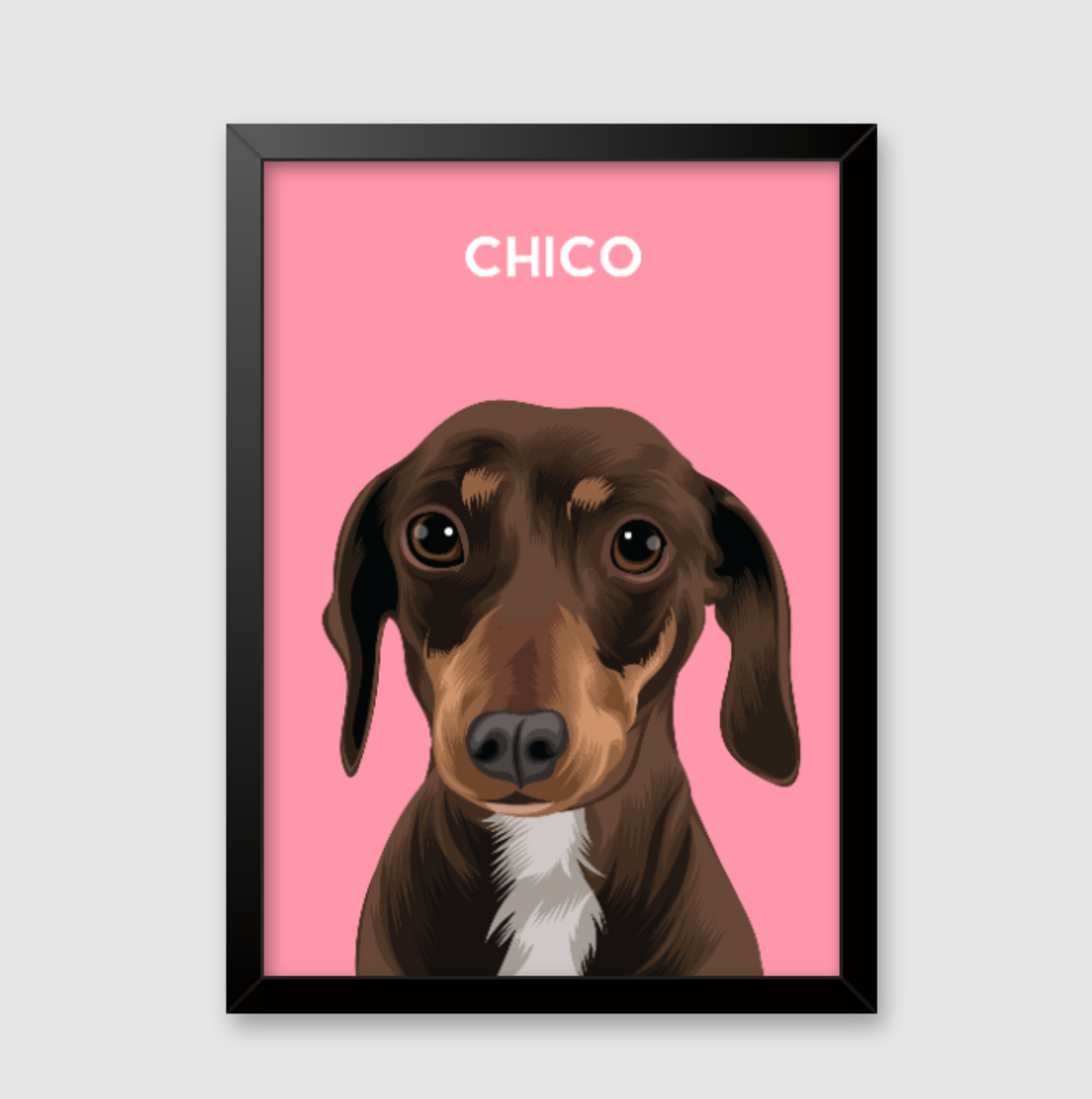 Quadro Personalizado Pintura Pet