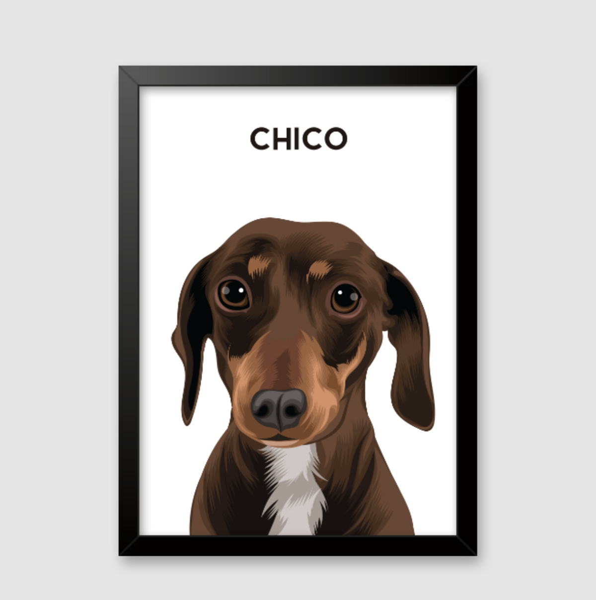 Quadro Personalizado Pintura Pet