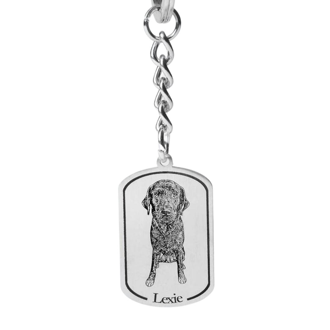 Chaveiro Personalizado Pet- Tag Medal