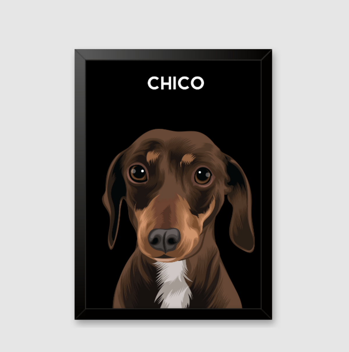 Quadro Personalizado Pintura Pet