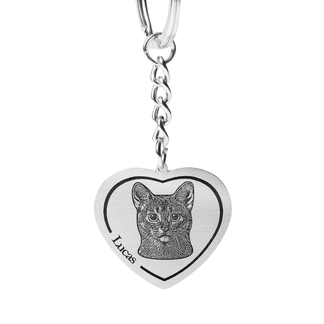 Chaveiro Personalizado Pet - Love Medal