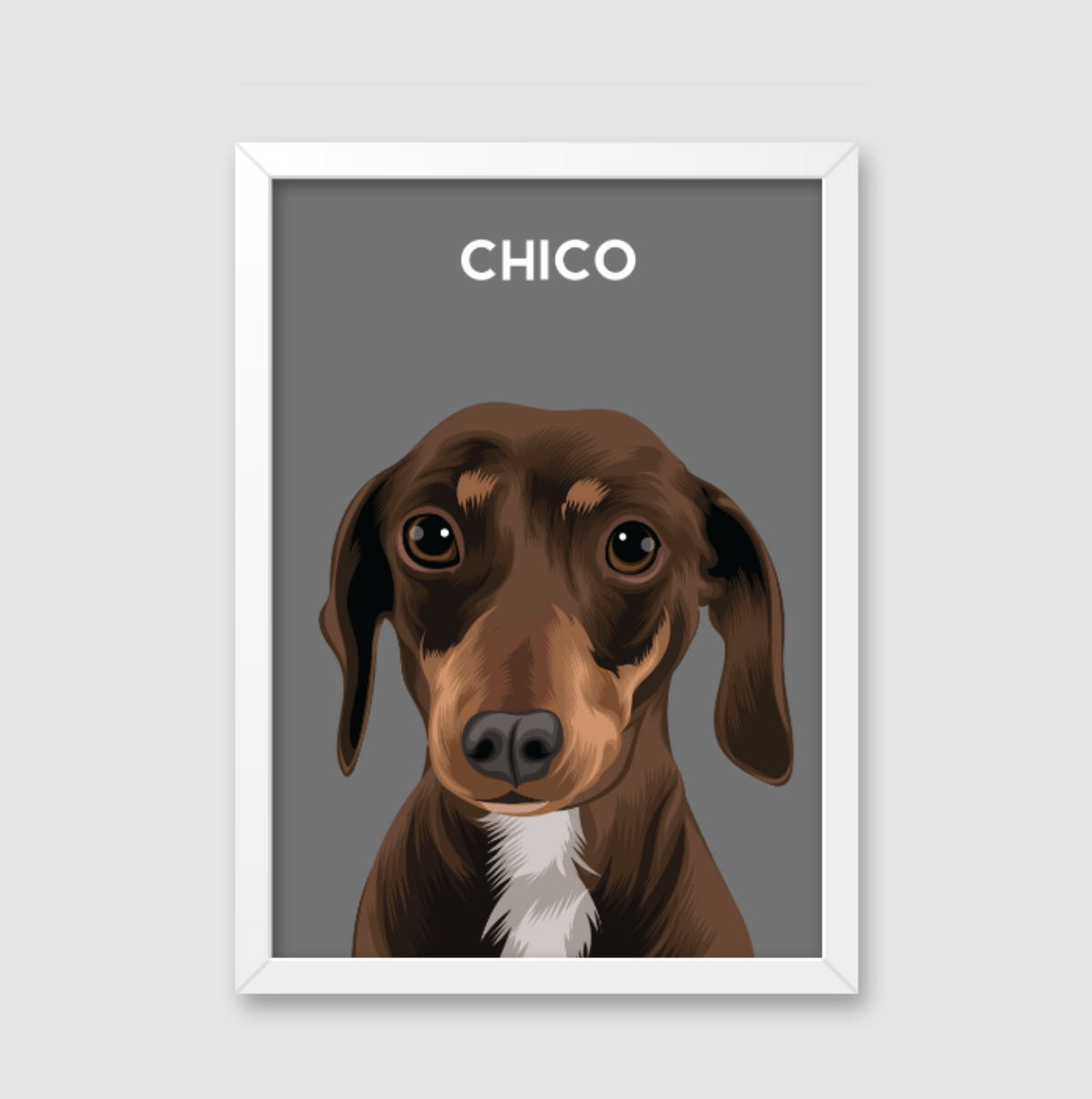 Quadro Personalizado Pintura Pet