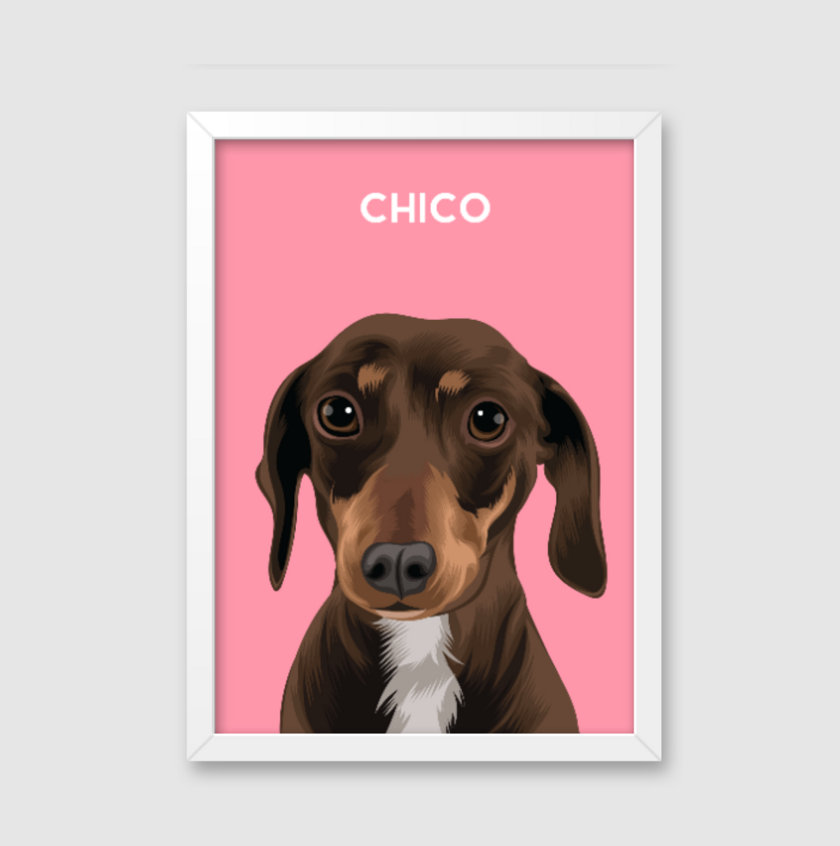 Quadro Personalizado Pintura Pet