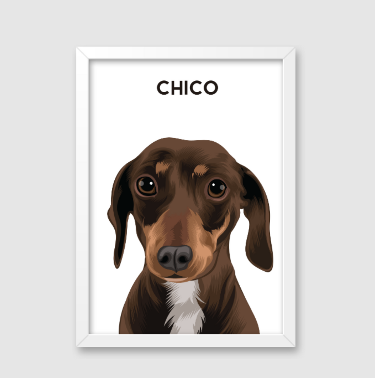 Quadro Personalizado Pintura Pet