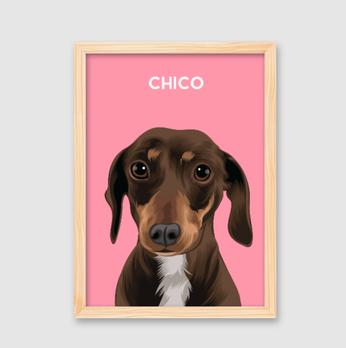 Quadro Personalizado Pintura Pet