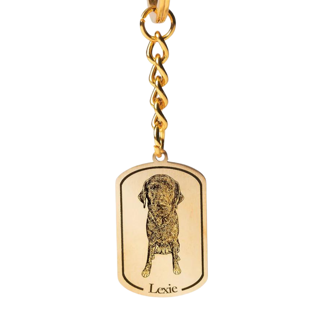 Chaveiro Personalizado Pet- Tag Medal