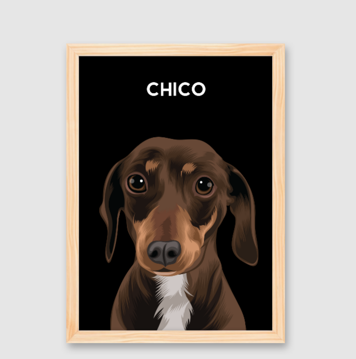 Quadro Personalizado Pintura Pet