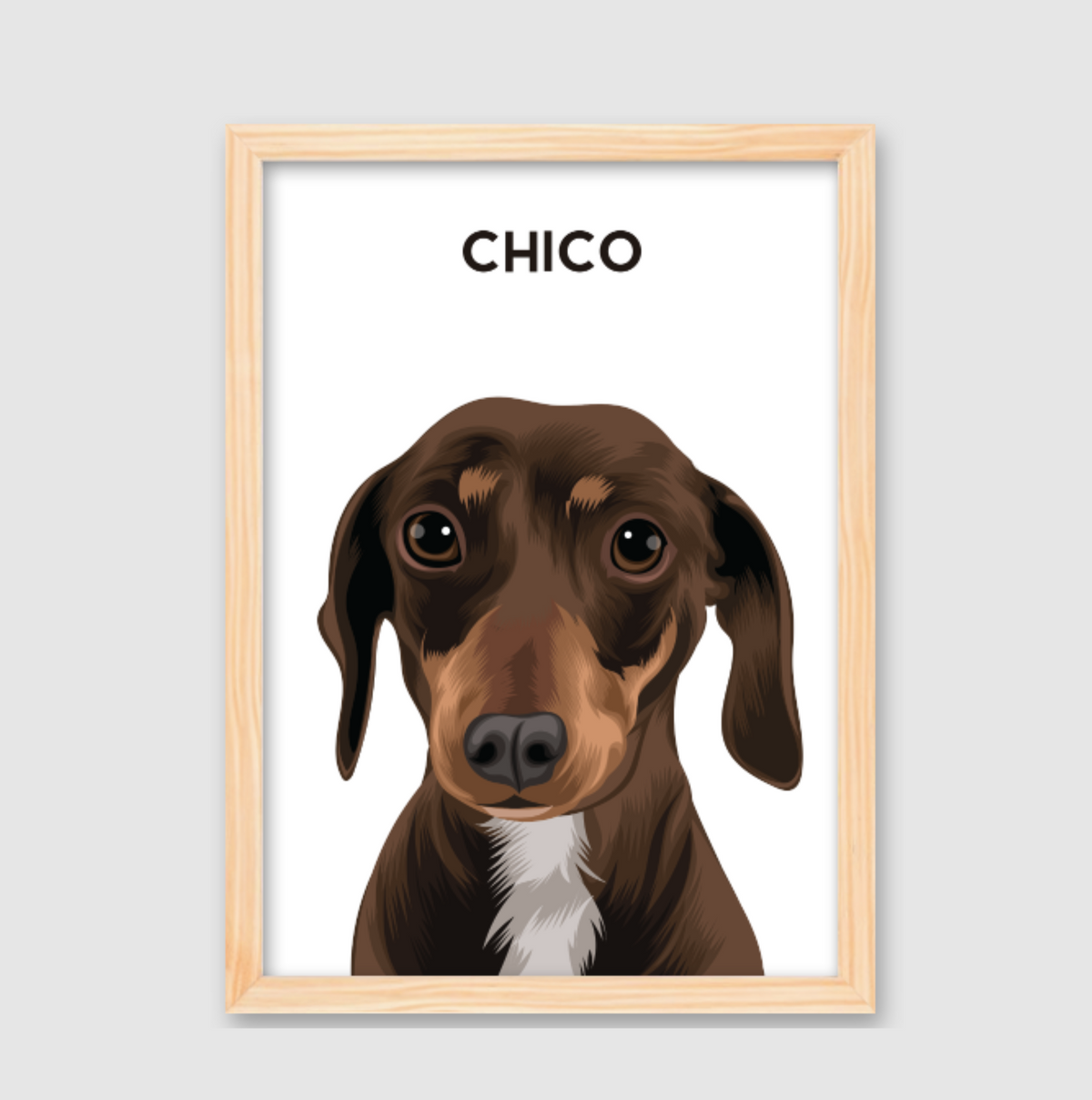 Quadro Personalizado Pintura Pet