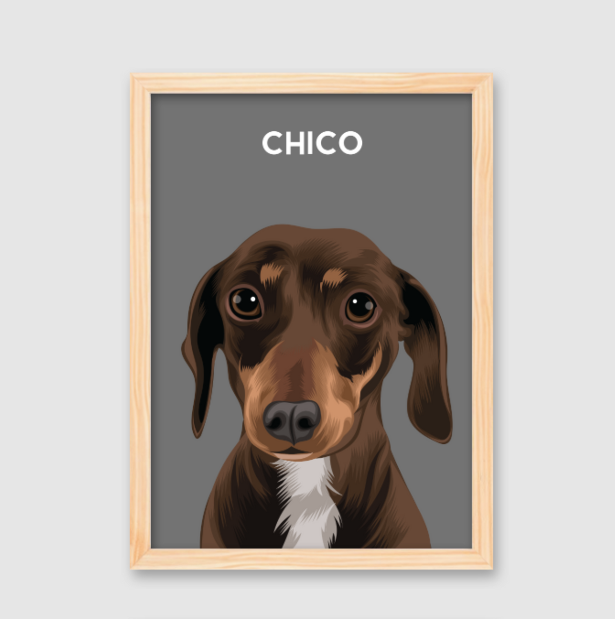 Quadro Personalizado Pintura Pet