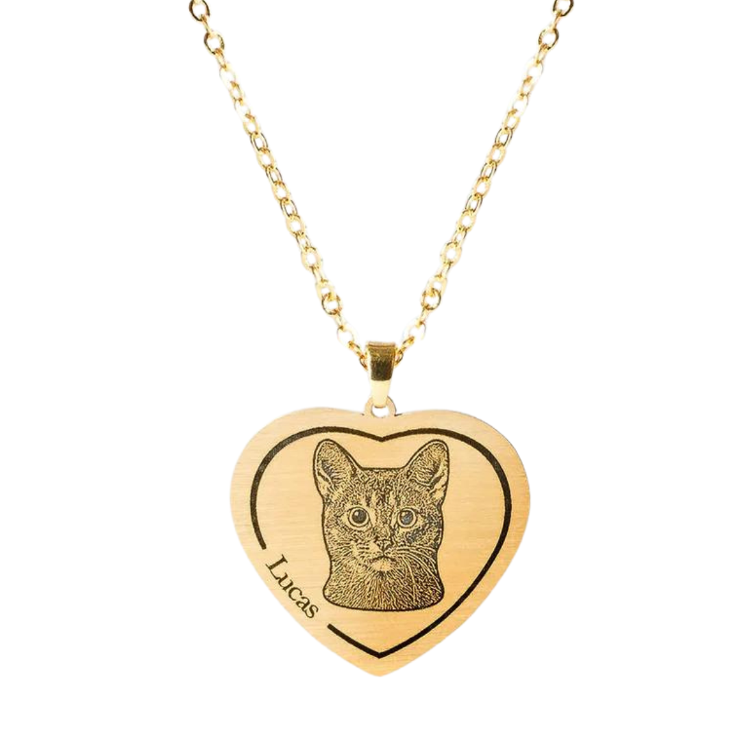 Colar Personalizado Pet Royal- Cat Medal