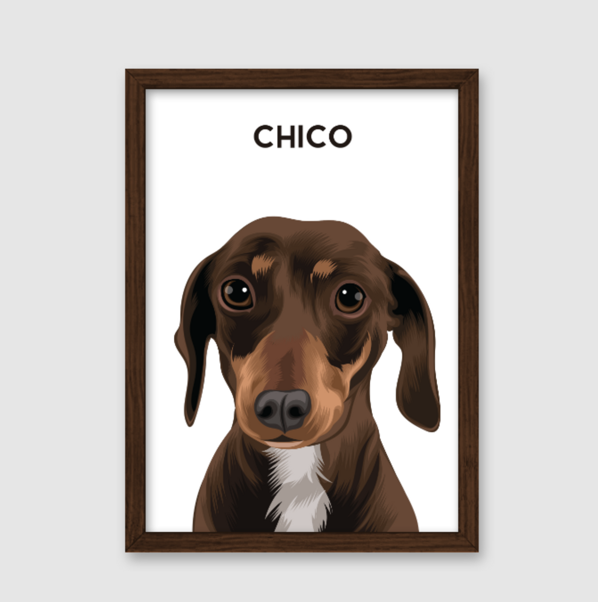 Quadro Personalizado Pintura Pet