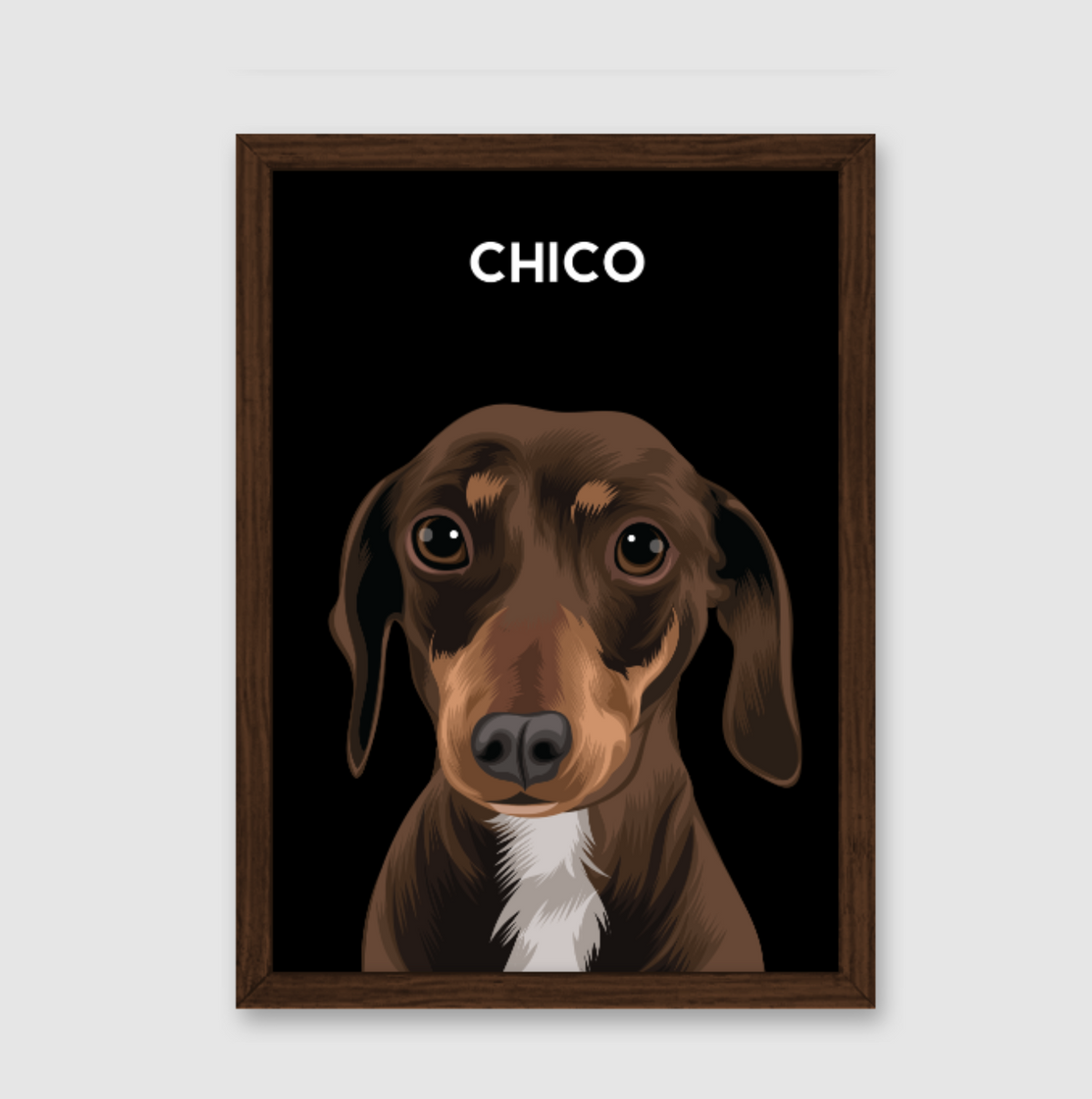 Quadro Personalizado Pintura Pet