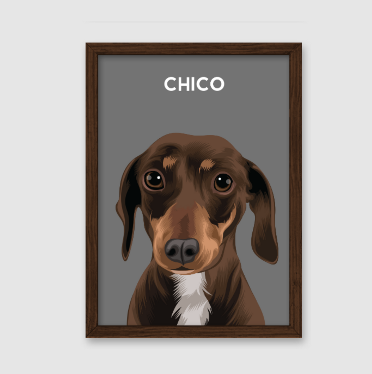 Quadro Personalizado Pintura Pet