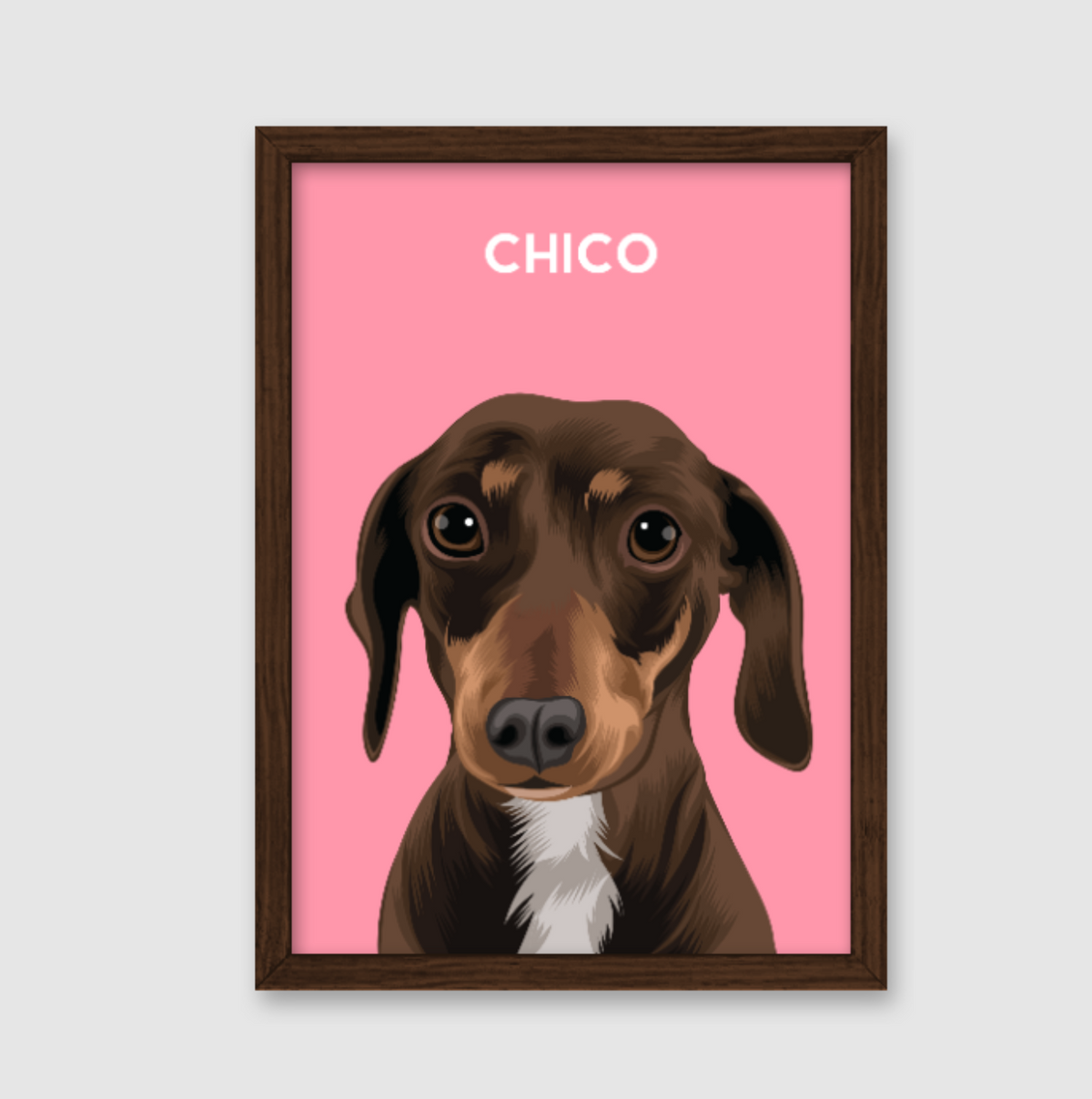 Quadro Personalizado Pintura Pet